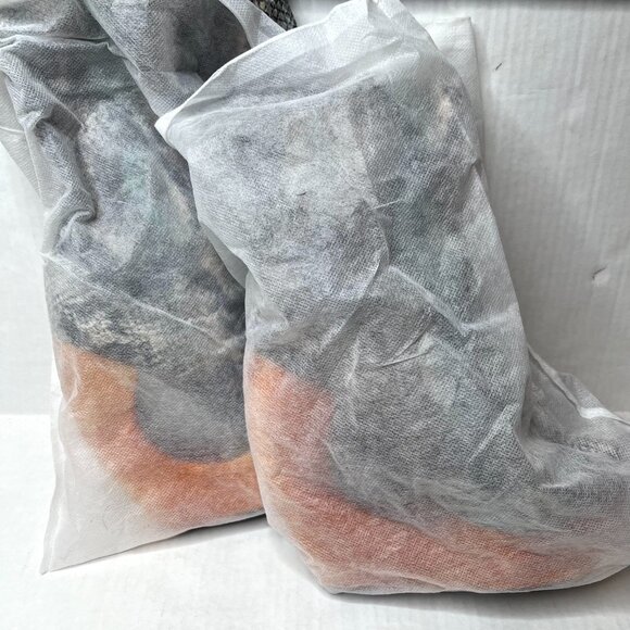 Jeffrey Campbell Rockferry Boots Size 7 Blue Snakeskin Brown Platform Knee High - Picture 17 of 17